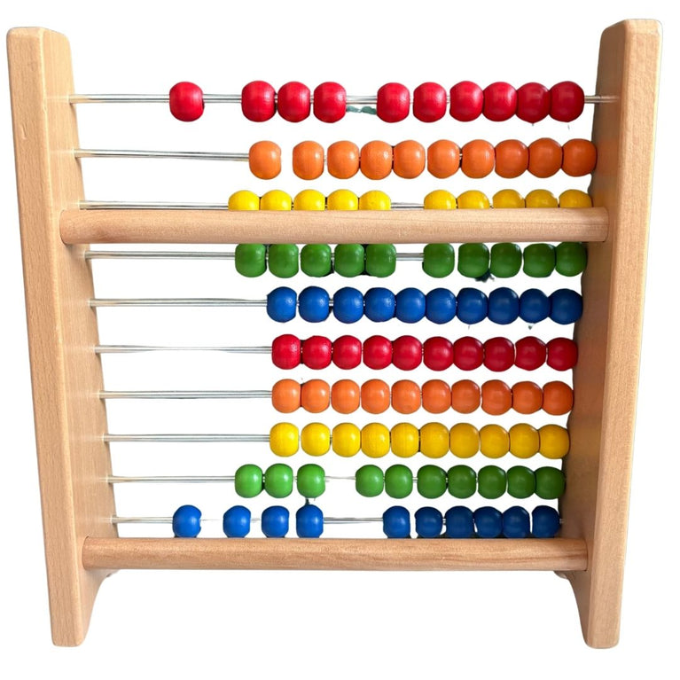 Viga Counting Educational Classic Wooden Circle Abacus Frame