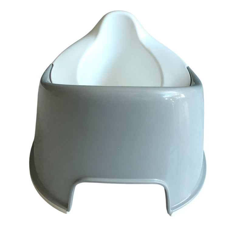 BabyBjörn Potty Chair - Deep Blue and White
