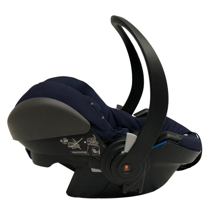 Stokke Xplory Travel System Bundle (Stroller+Bassinet+Car Seat+Carry Bags)- Navy Blue (2016)