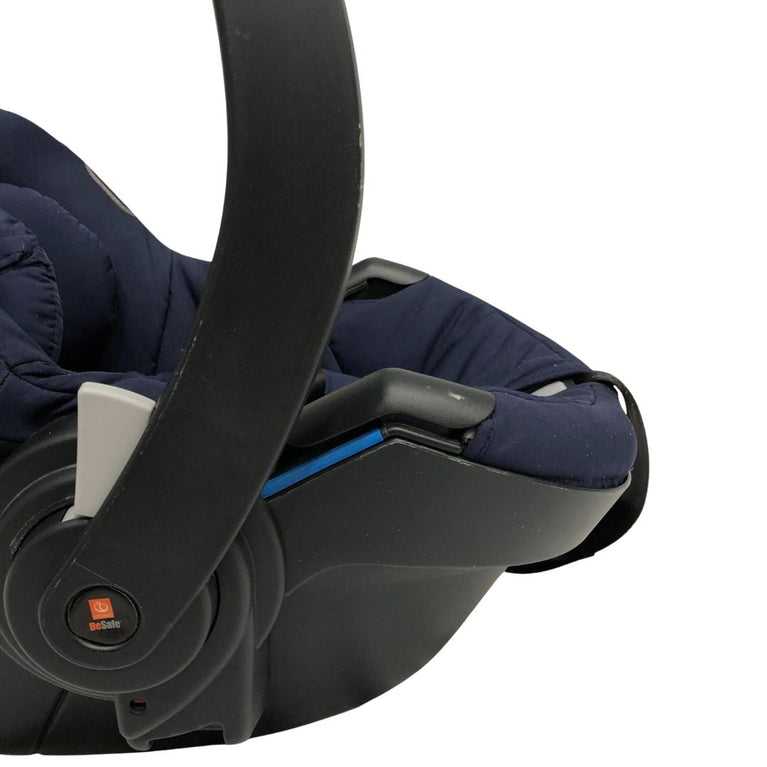 Stokke Xplory Travel System Bundle (Stroller+Bassinet+Car Seat+Carry Bags)- Navy Blue (2016)