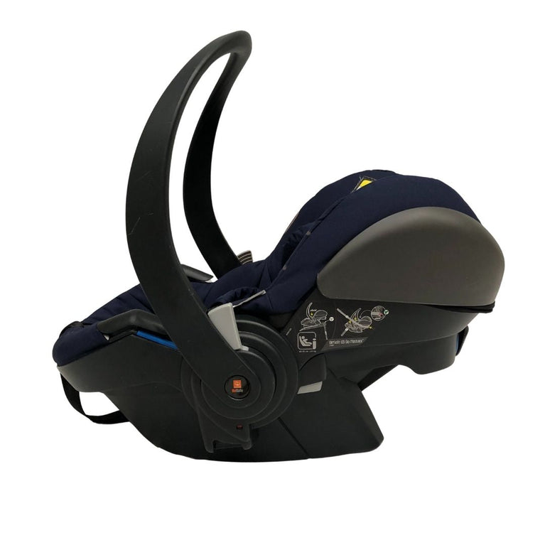 Stokke Xplory Travel System Bundle (Stroller+Bassinet+Car Seat+Carry Bags)- Navy Blue (2016)