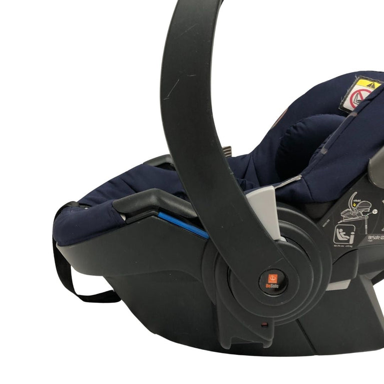 Stokke Xplory Travel System Bundle (Stroller+Bassinet+Car Seat+Carry Bags)- Navy Blue (2016)