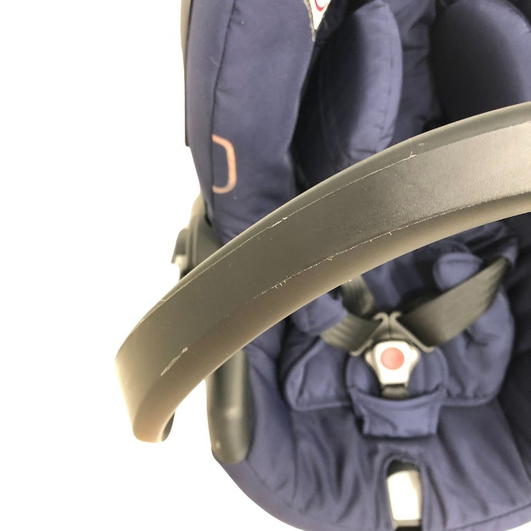 Stokke Xplory Travel System Bundle (Stroller+Bassinet+Car Seat+Carry Bags)- Navy Blue (2016)