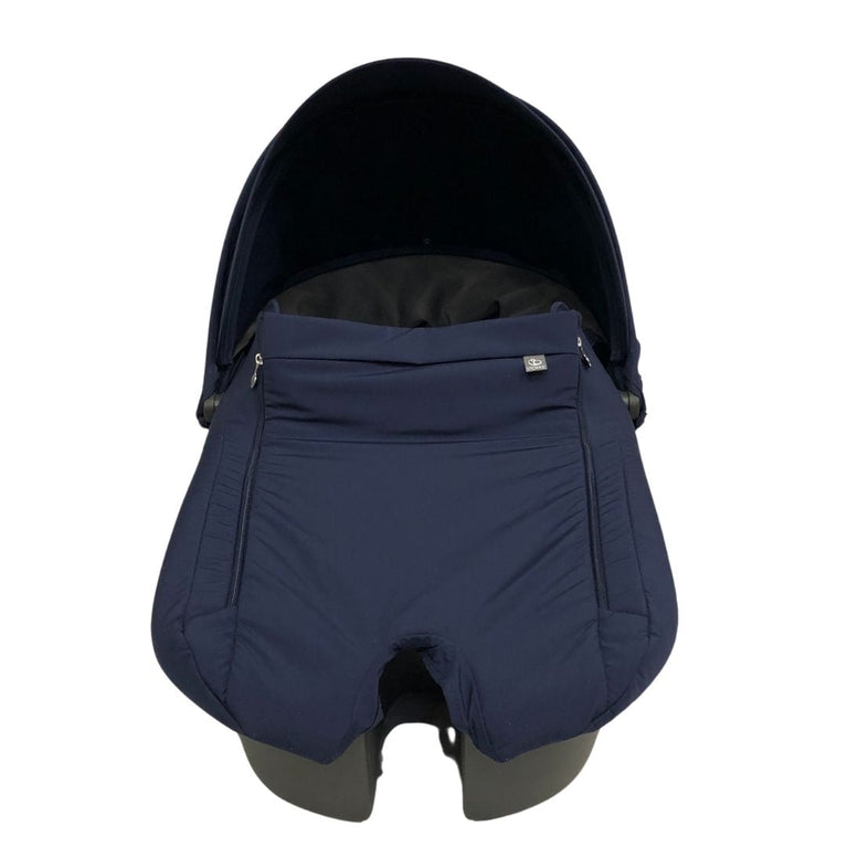 Stokke Xplory Travel System Bundle (Stroller+Bassinet+Car Seat+Carry Bags)- Navy Blue (2016)
