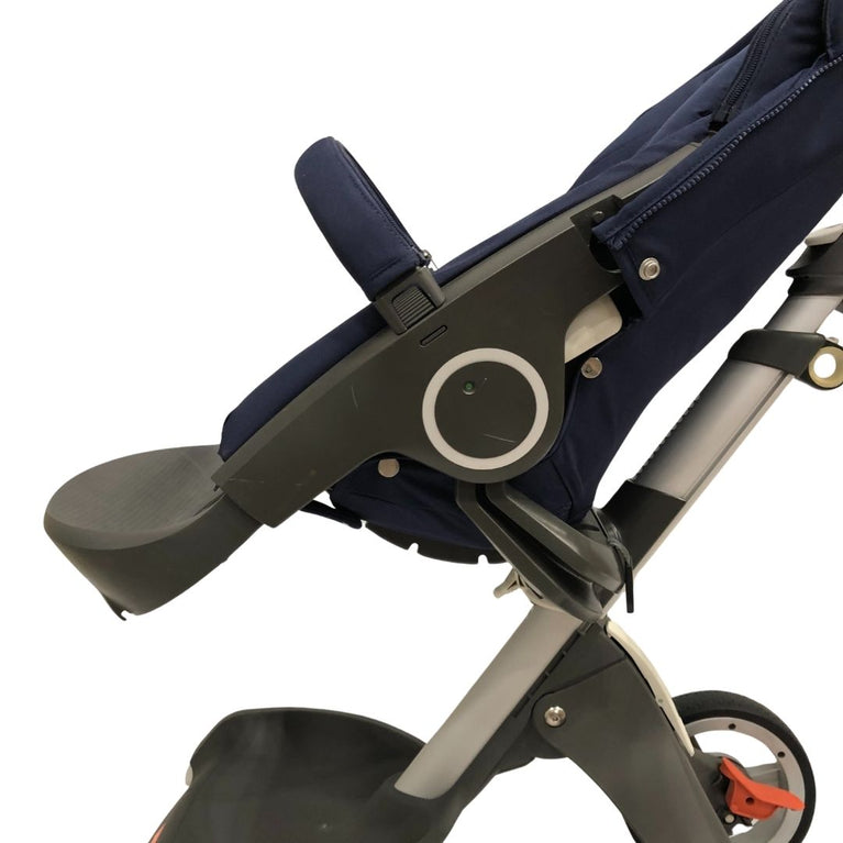 Stokke Xplory Travel System Bundle (Stroller+Bassinet+Car Seat+Carry Bags)- Navy Blue (2016)