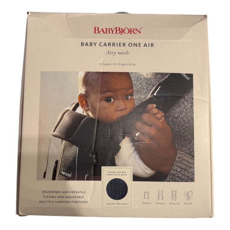 BabyBjörn Baby 3D Mesh Carrier One Air - Navy Blue
