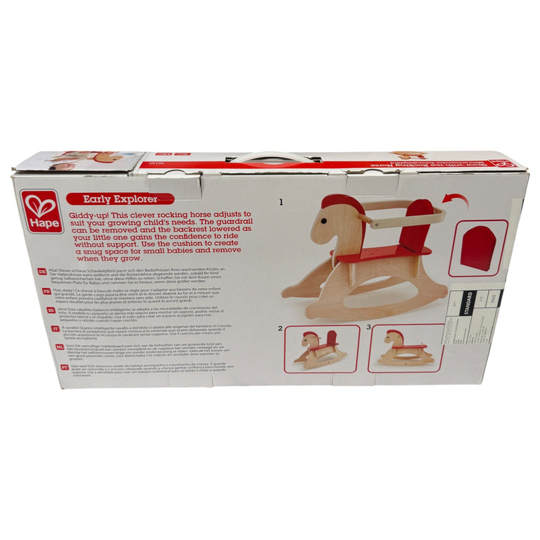 Hape Rock And Ride Wooden Rocking Horse