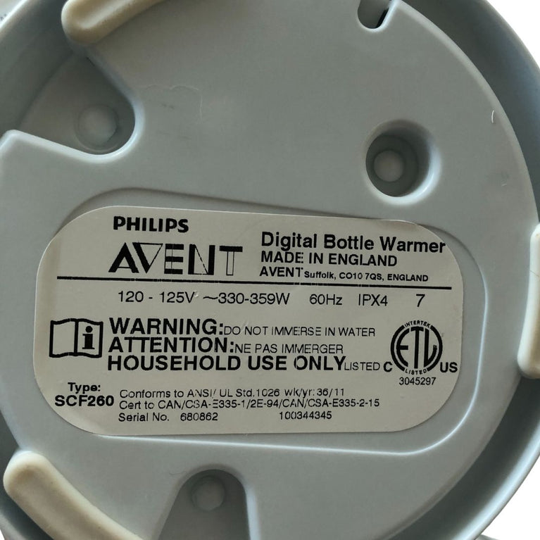 Philips Avent Digital Bottle Warmer