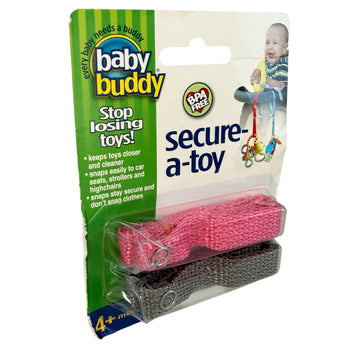 Baby-Buddy-Secure-a-Toy-Stroller-Accessory-(Pack-of-2)-Pink/Grey-1-1