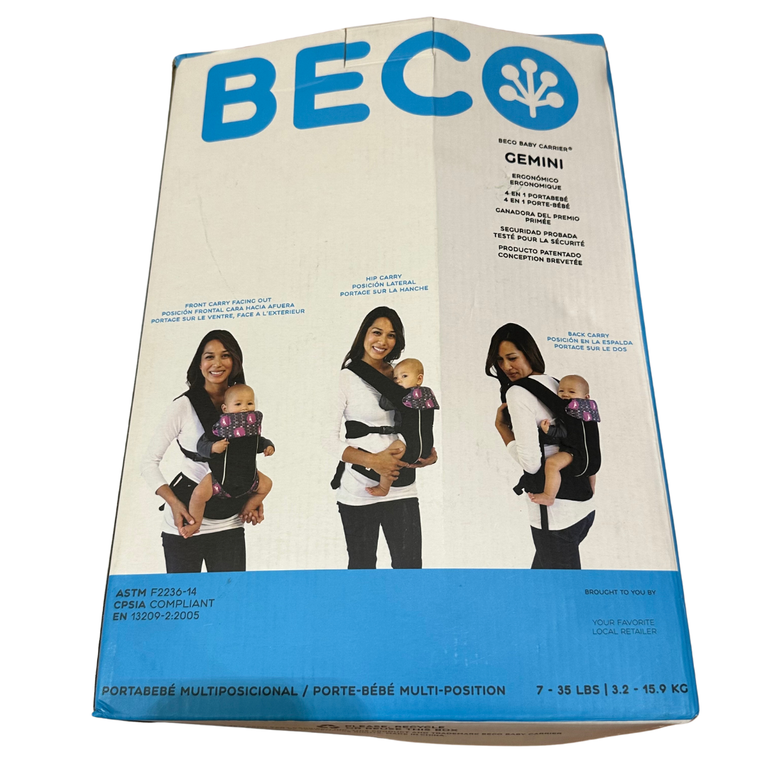 Beco Gemini Baby Carrier - Metro Black
