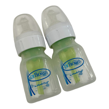 Dr. Brown's Feeding Bottle for Newborn - Transparent (Pack of 2) - 60 ml