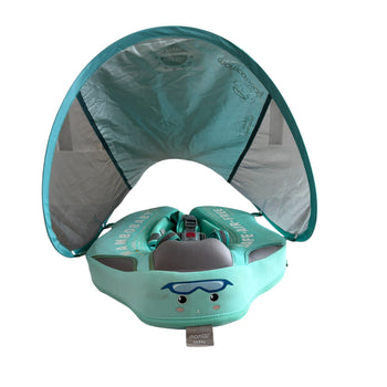 Mambobaby Float Deluxe with Canopy and Tail - Green