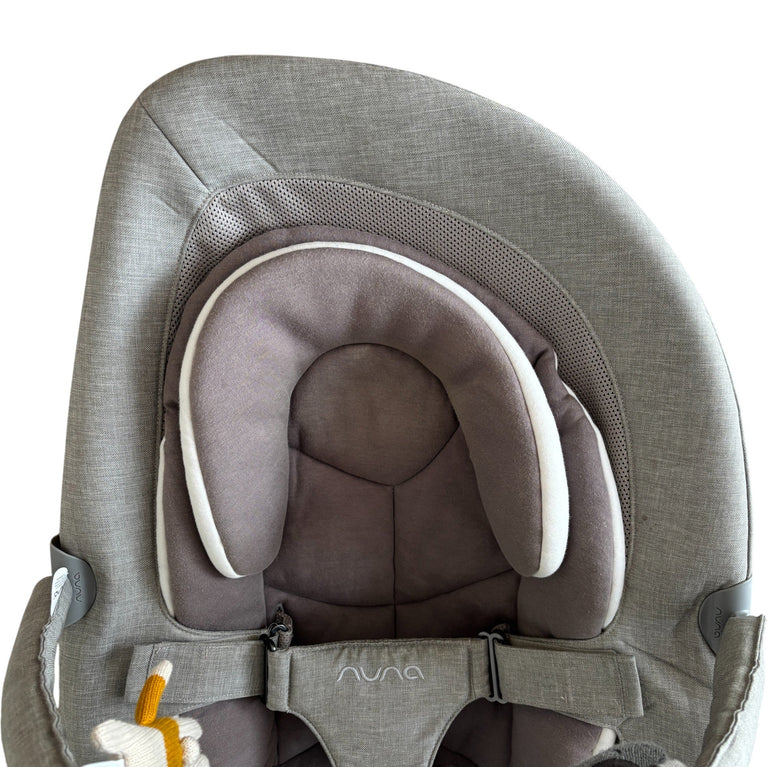 Nuna Leaf Grow Soother Swing - Quartz with Toybar