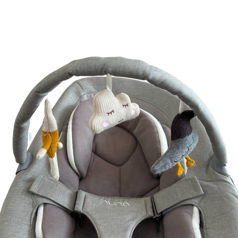 Nuna Leaf Grow Soother Swing - Quartz with Toybar