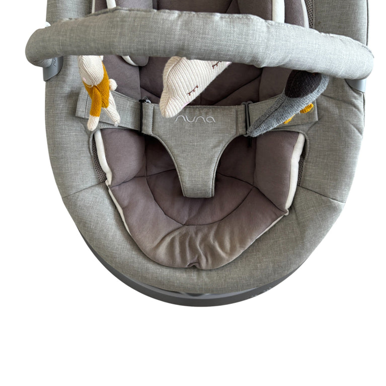Nuna Leaf Grow Soother Swing - Quartz with Toybar