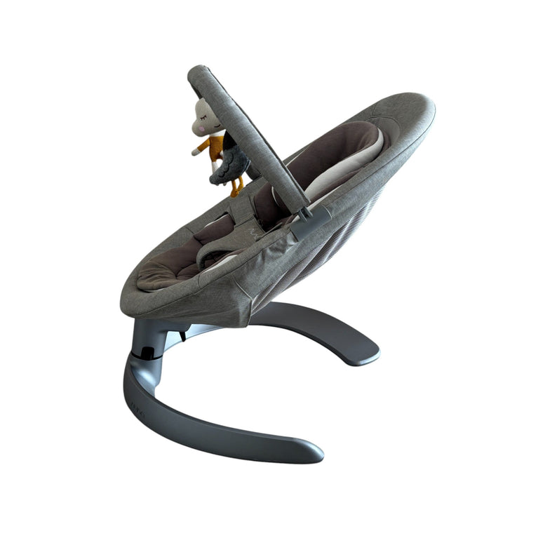 Nuna Leaf Grow Soother Swing - Quartz with Toybar