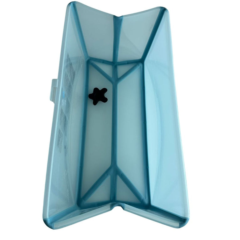 Stokke Flexi Bath Tub + Newborn Support Bundle - Clear Green