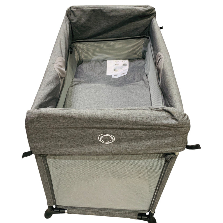 Bugaboo-Stardust-Pop-Up-Travel-Cot-&-Playard-Grey-Melange-2-4