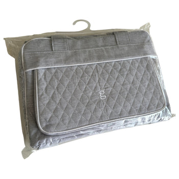 Giggles Textured Diaper Bag with Double Handles