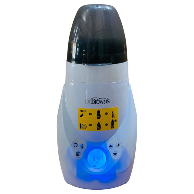 Dr.-Brown's-Deluxe-Electric-Bottle-Warmer-&-Sterilizer-White-/Grey-1-2