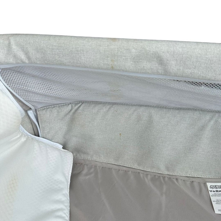 Mamas & Papas Lua Bedside Crib - Beige