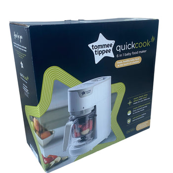 Tommee Tippee Quick Cook 6-in-1 Baby Food Maker - White - 500 ml
