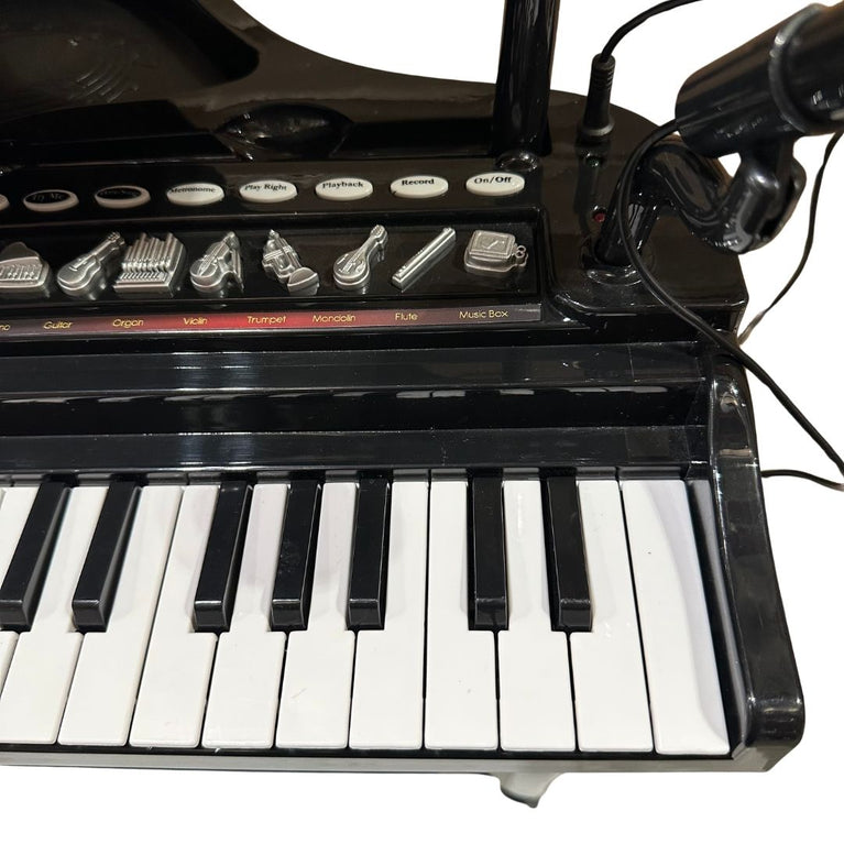 Winfun Symphonic Grand Piano Set for Toddlers - Black