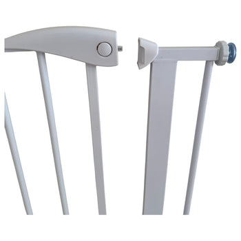 BabySafe Baby Safe Metal Safety Gate (Fits 76 to 83cm) - White
