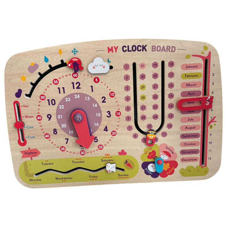 Mideer My First Clock Board