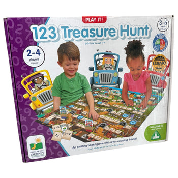 The Learning Journey 123 Treasure Hunt Board Game