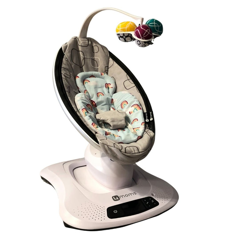 4moms Mamaroo 4.0 Bouncer - Silver Plush