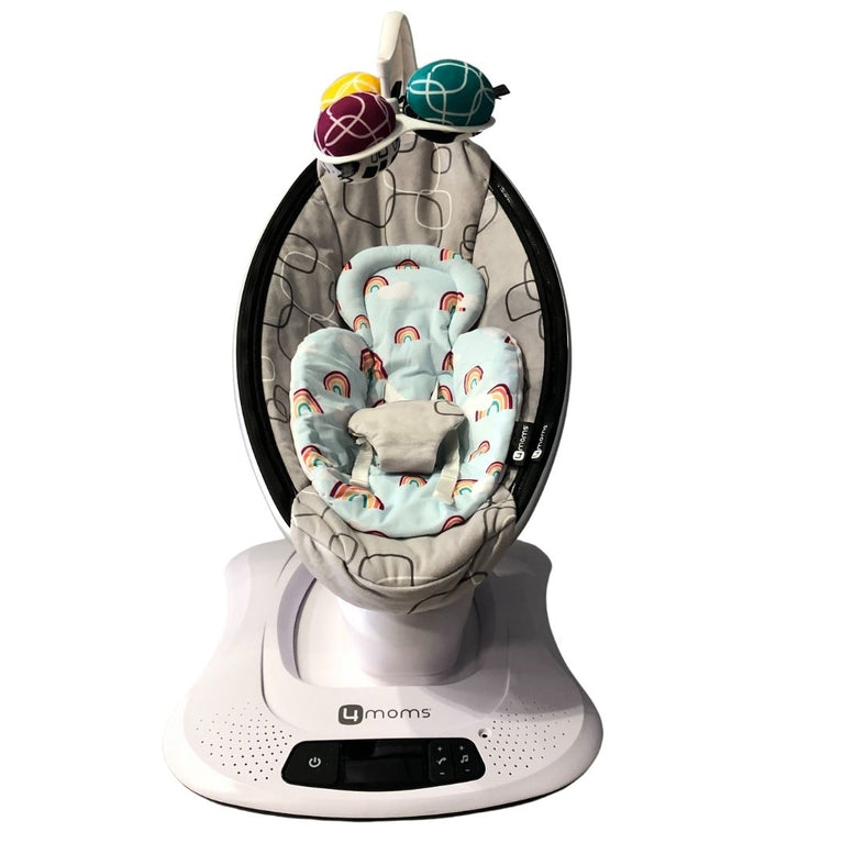 4moms Mamaroo 4.0 Bouncer - Silver Plush