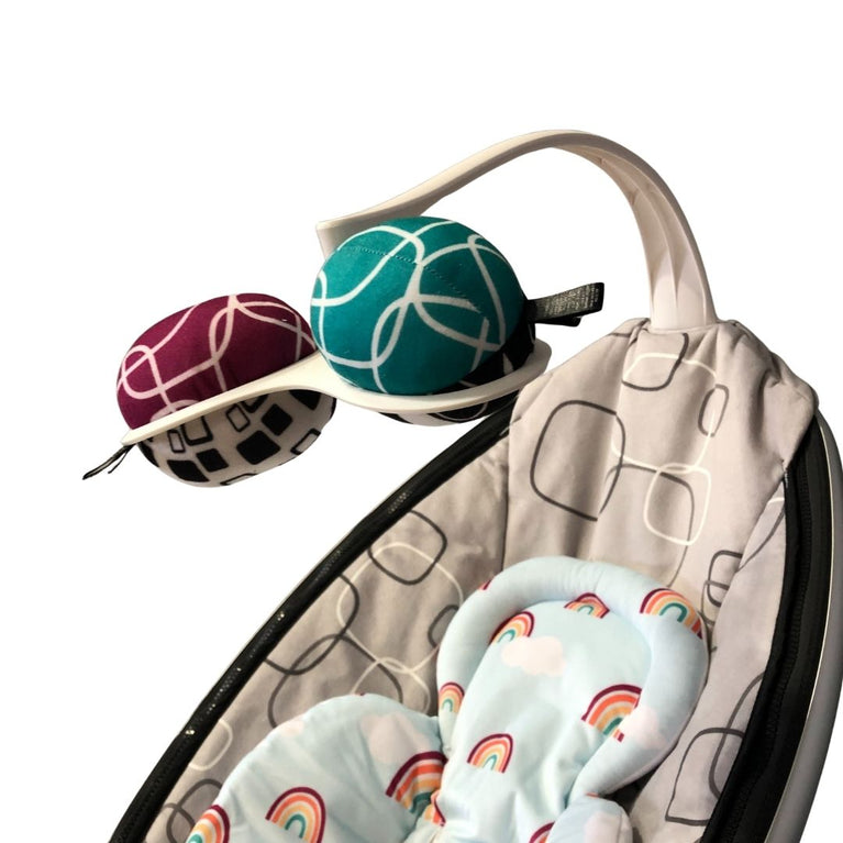 4moms Mamaroo 4.0 Bouncer - Silver Plush