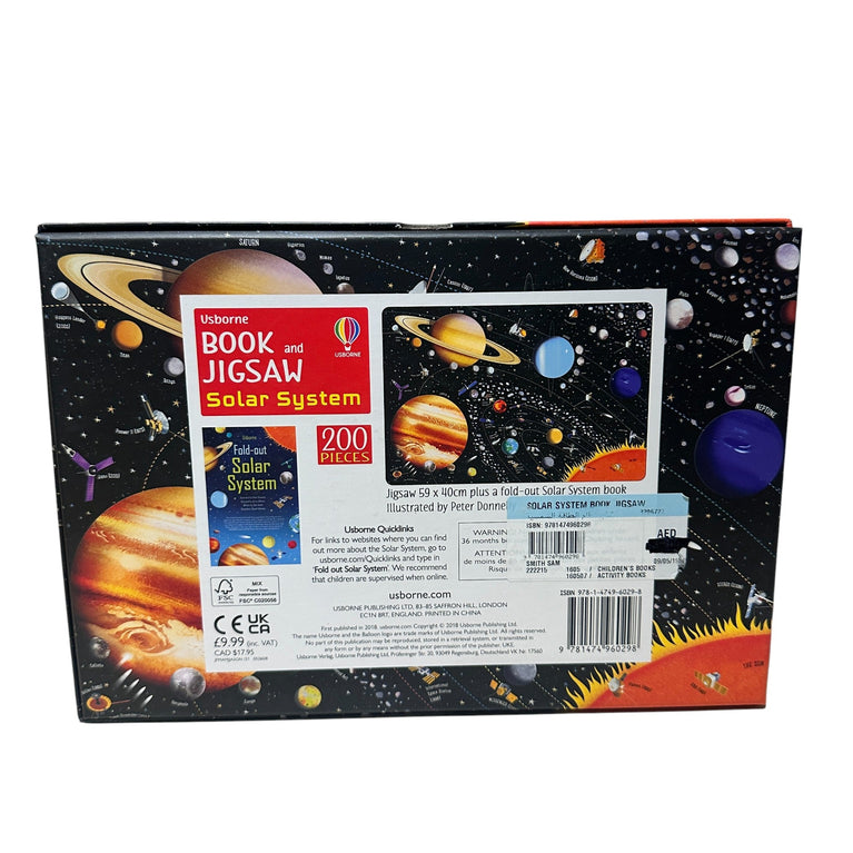 Usbourne Book Jigsaw Puzzle - Solar System 200 pcs