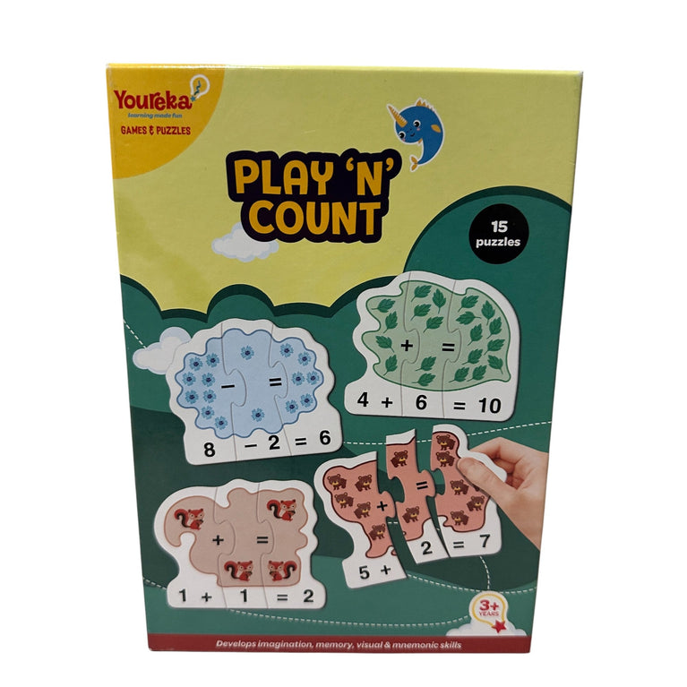 Youreka Play n Count - 15 puzzles