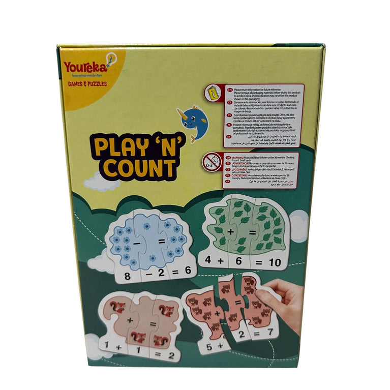Youreka Play n Count - 15 puzzles