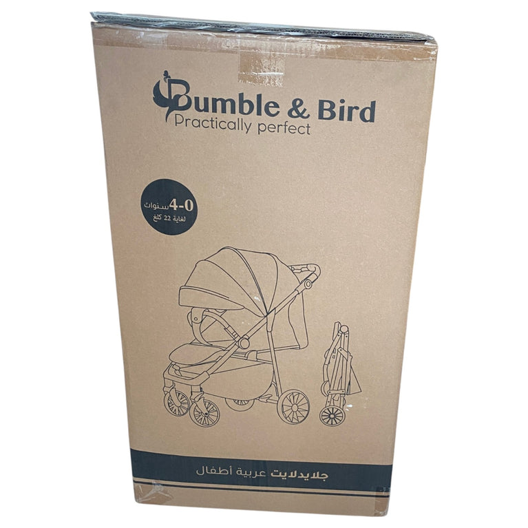 Bumble-&-Bird-GlideLite-Stroller-Black-1-4