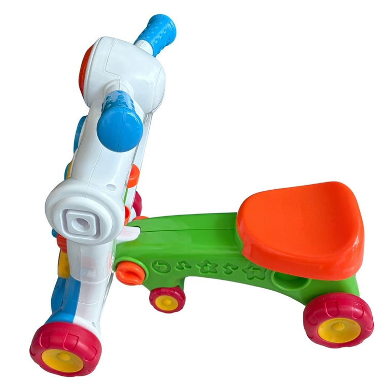 Happy Kids 3-in-1 Little Learner Ride-On Walker