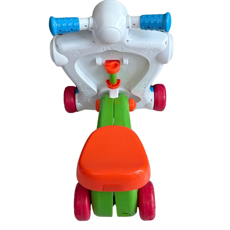 Happy Kids 3-in-1 Little Learner Ride-On Walker