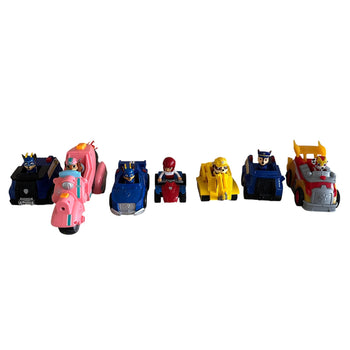 Paw Patrol Cars with Toy Figures - Set of 7
