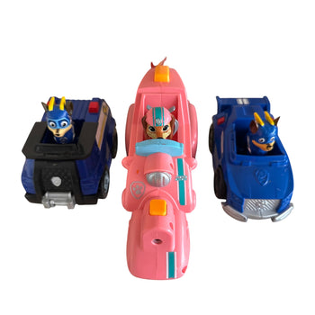 Paw Patrol Cars with Toy Figures - Set of 7
