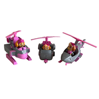 Paw Patrol Skye's Helicopter - Set of 3