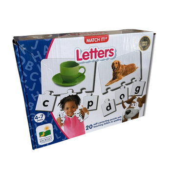 The Learning Journey Match It - Letters