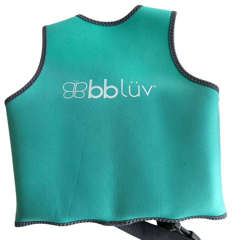 BBLUV Naj Neoprene Swim Vest - Aqua