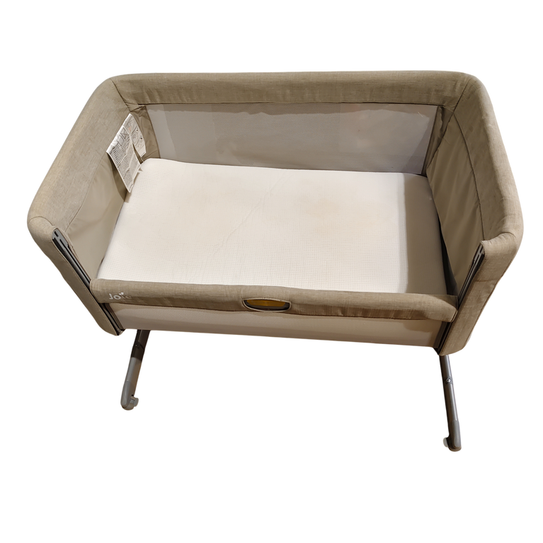 Joie Roomie Glide Bedside Crib - Grey
