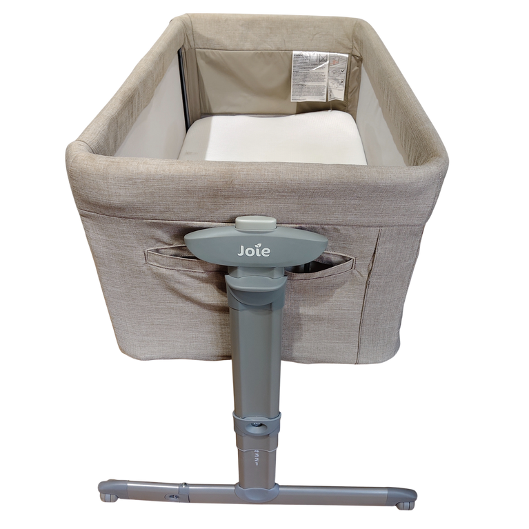 Joie Roomie Glide Bedside Crib - Grey