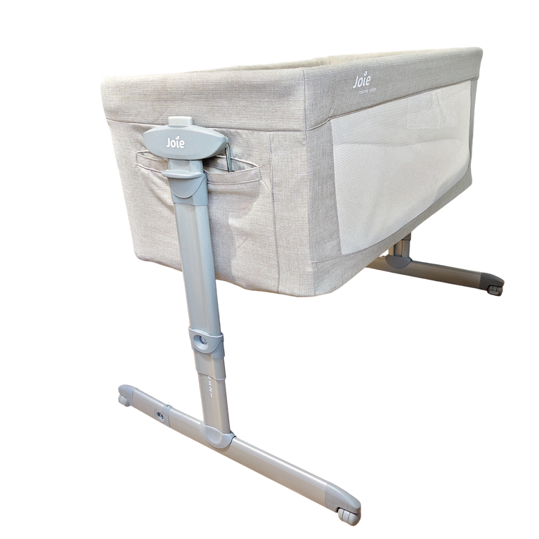 Joie Roomie Glide Bedside Crib - Grey
