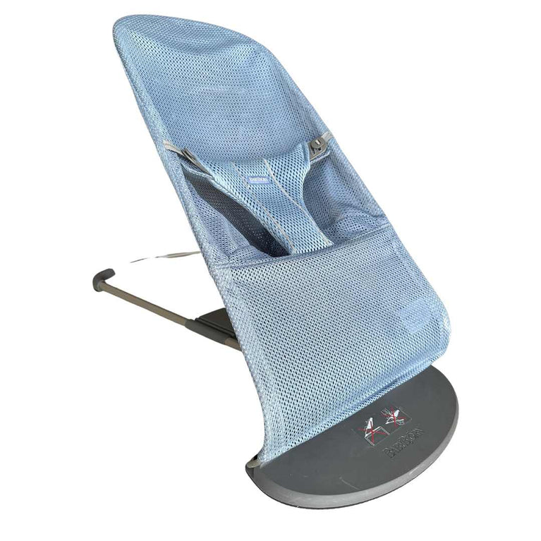 BabyBjörn-Bouncer-Bliss-Mesh-Slate-Blue-Image 1