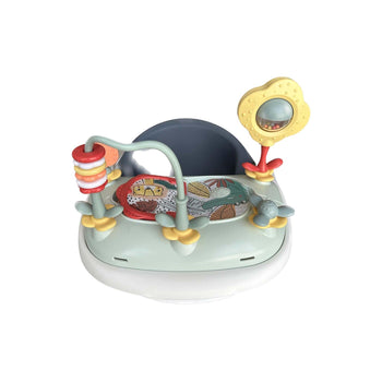 Mamas-Papas-Baby-Snug-Floor-Seat-with-Activity-Tray-Dark-Blue-White-Image 1