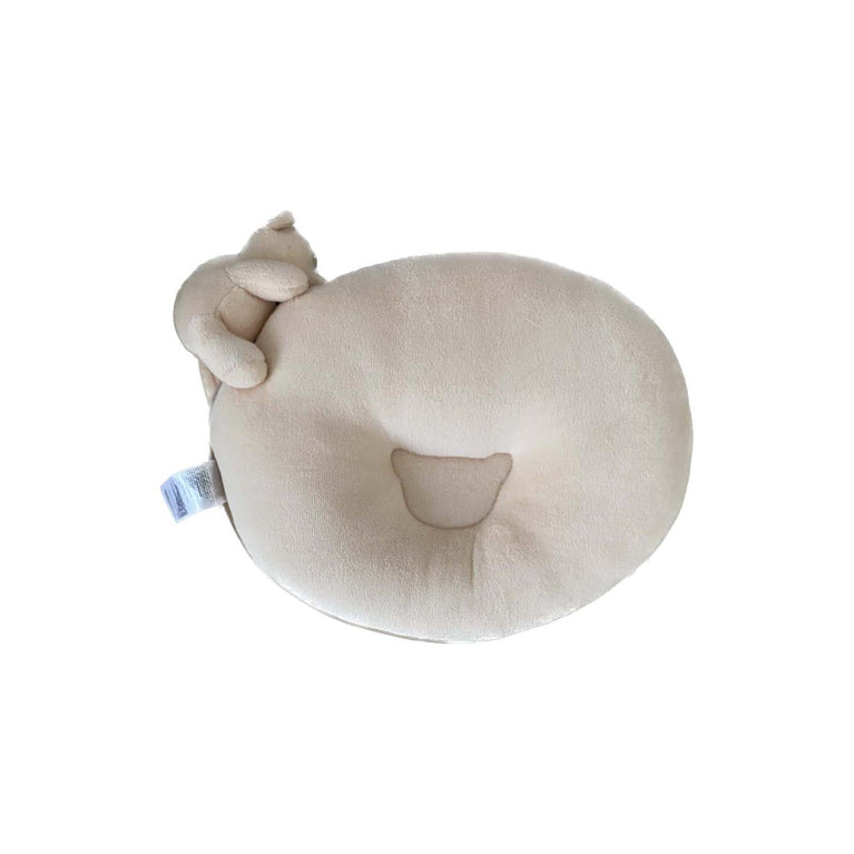 Juniors-Bear-Oval-Pillow-Beige-Image 2